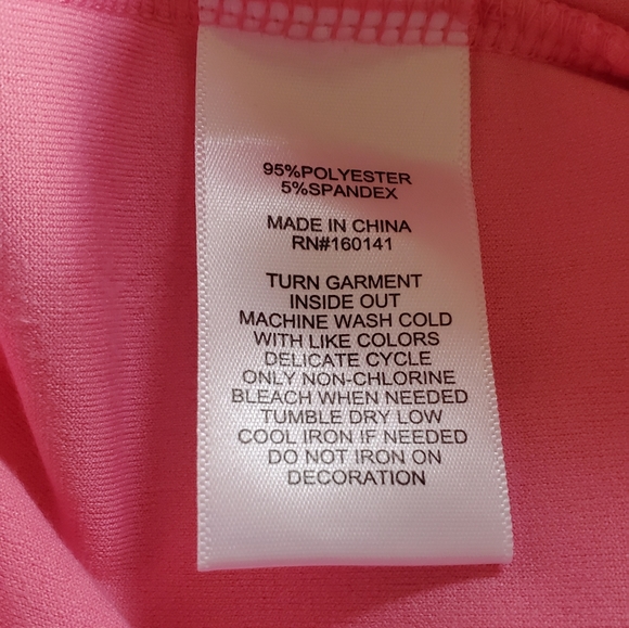 Juicy Couture Big Bling Velour Track Shorts Women's XL Pink - Picture 10 of 10